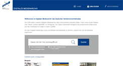 Desktop Screenshot of dvr-medienarchiv.de