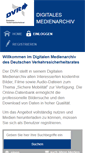 Mobile Screenshot of dvr-medienarchiv.de